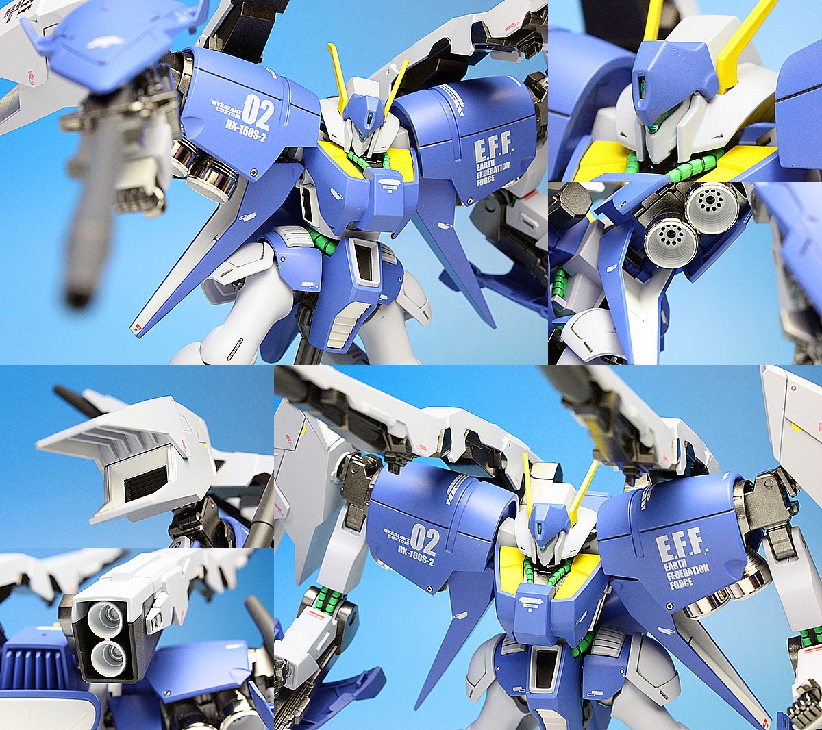 Bandai Limited HGUC Byarlant Custom 02 Normal & Bande Dessi