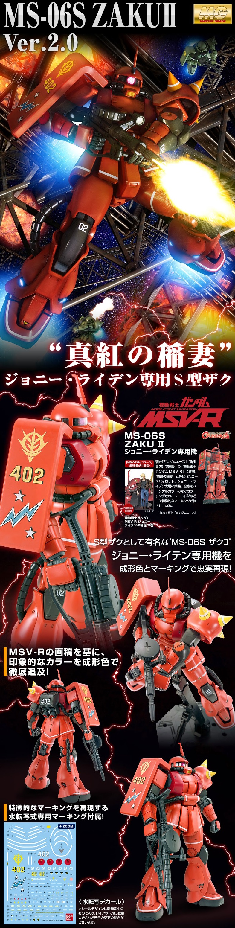 MG MS 06S ZAKU II J Riddens Custom Re Stock 2015