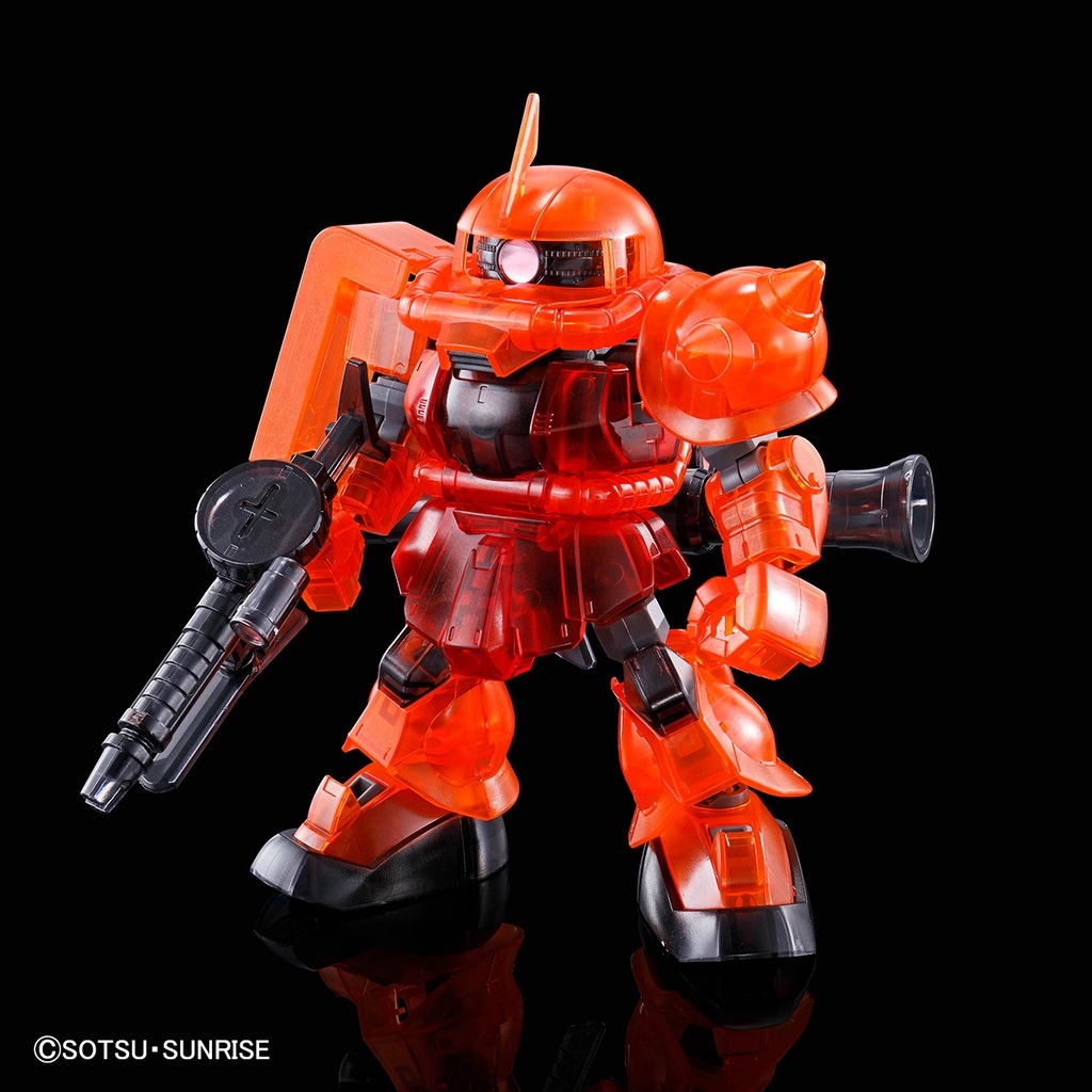 Bandai Limited SDCS MS 06S Zaku II [Clear Color]